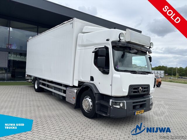 Sliding tarpaulin Renault D WIDE 4x2 Schuifzeil + Laadklep 2000KG
