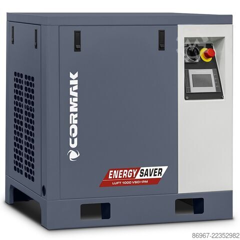 Screw Compressor with VSD + PM CORMAK LUFT 2000 VSD+PM 13 BAR