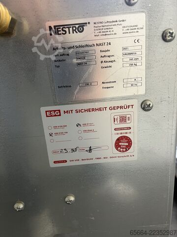 Grinding table Nestro 
