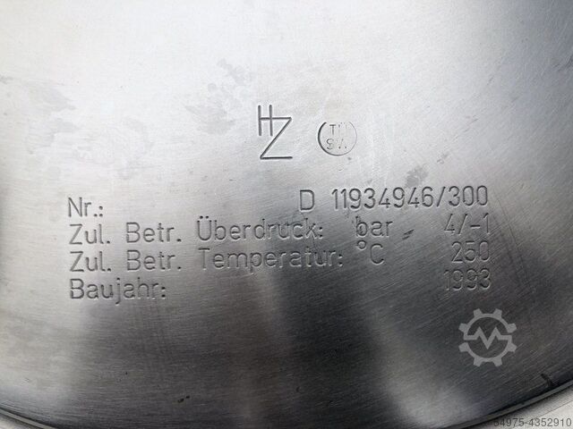 Druckbehälter Behälter Edelstahltank 10484