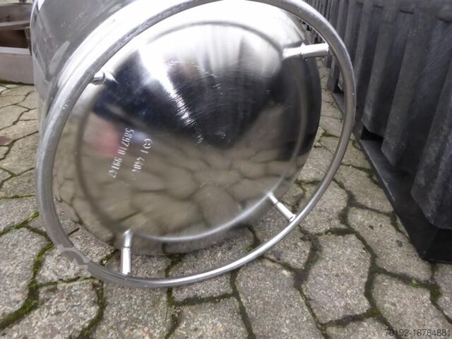 80 liter pressure tank made of V4A  