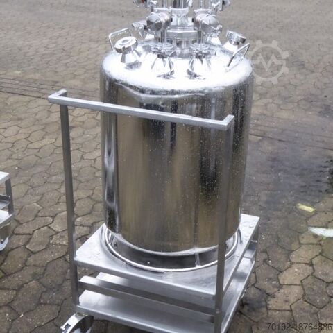 130 liter pressure tank made of V4A  