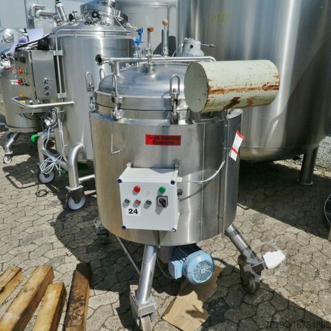200 liter Terlet anchor agitator tank made of V4A  