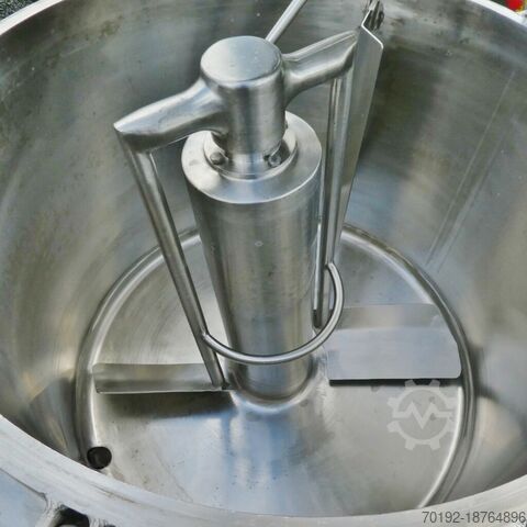 200 liter Terlet anchor agitator tank made of V4A  