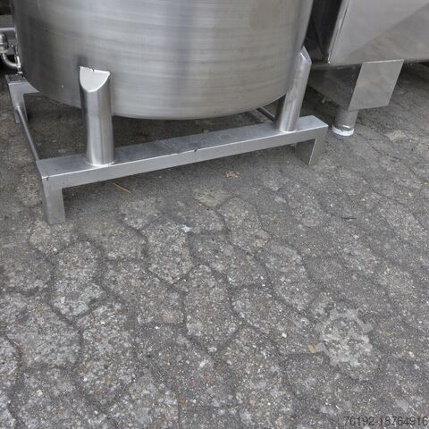 500 liter pressure tank made of V4A  