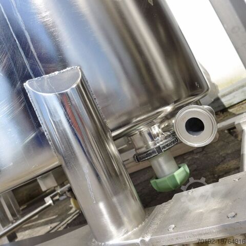 500 liter pressure tank made of V4A  