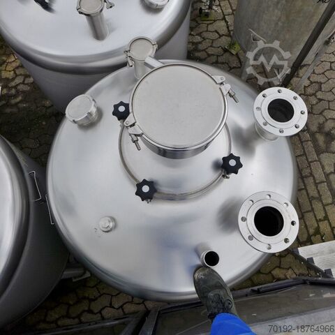 1235 liter pressure tank made of V2A  