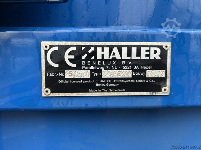 Abfallsammelfahrzeug Scania P 280 / Haller X2C MEKAV 20 m3 / Garbage Truck ...