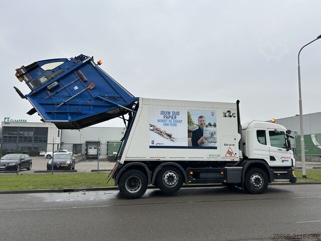 Abfallsammelfahrzeug Scania P 280 / Haller X2C MEKAV 20 m3 / Garbage Truck ...