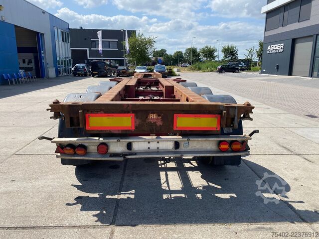 Container transport Renders Euro 800 / 2x Extendable / 1x Lift Axle / Disc ...