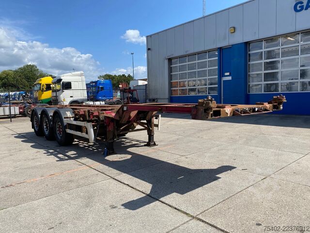 Container transport Renders Euro 800 / 2x Extendable / 1x Lift Axle / Disc ...