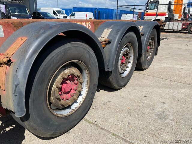 Container transport Renders Euro 800 / 2x Extendable / 1x Lift Axle / Disc ...