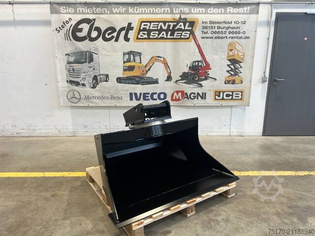 Baggerarm DMS RL100140 Rotatorlöffel / MS08 / NEU lagernd