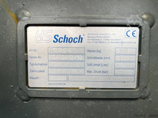 HS Schoch Reisigrechen Roderechen MS01 1.200 mm HS Schoch Reisigrechen Roderechen MS01 1.200 mm