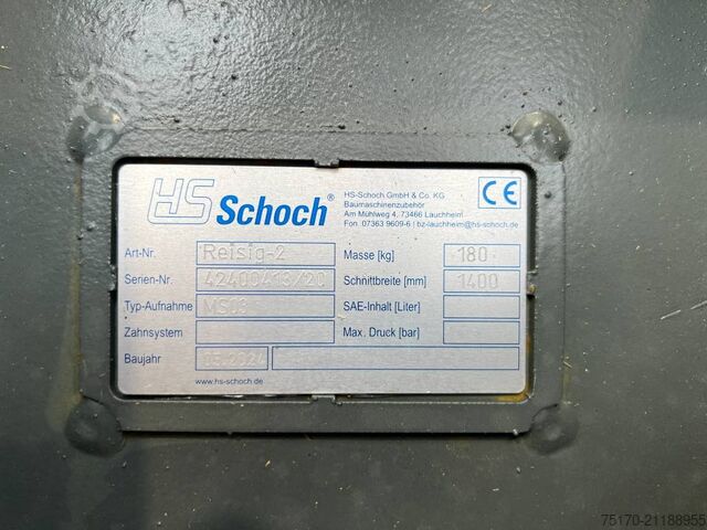 HS Schoch Reisigrechen Roderechen MS03 1.40 HS Schoch Reisigrechen Roderechen MS03 1.40