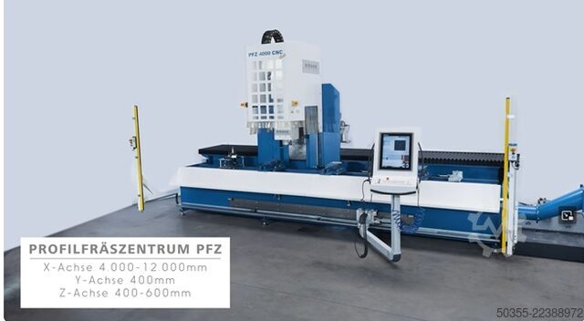Travelling column milling machine RÖDER Profilfräszentrum PFZ 4000