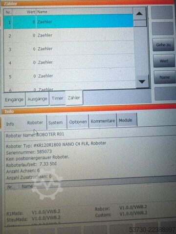 Industrial robot new 7 hours Kuka Roboter KR 120 R1800 nano
