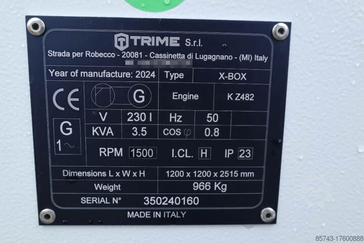 Light tower Trime X-BOX 4x320W Valid inspection, *Guarantee! H