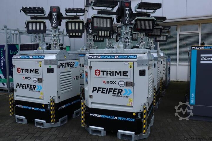 Light tower Trime X-BOX 4x320W Valid inspection, *Guarantee! H