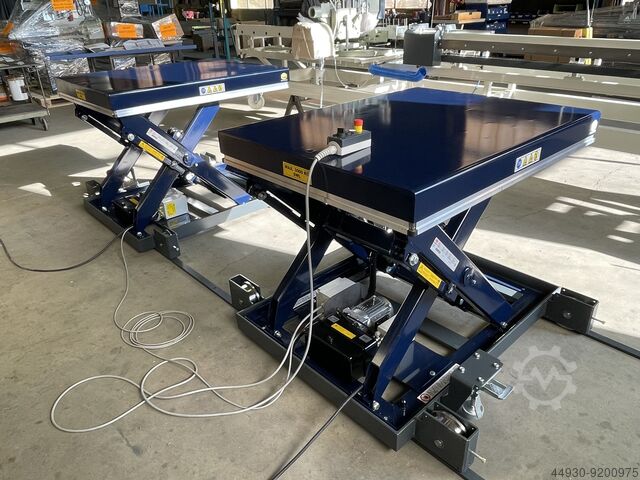 Tandem scissor lift tables TL 3000 Reinhold Beck Maschinenbau GmbH TL 3000 Tandem