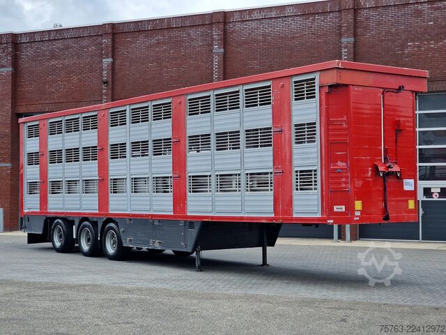 Cattle transport Finkl 3 deck - lift- water - vans - steering axle