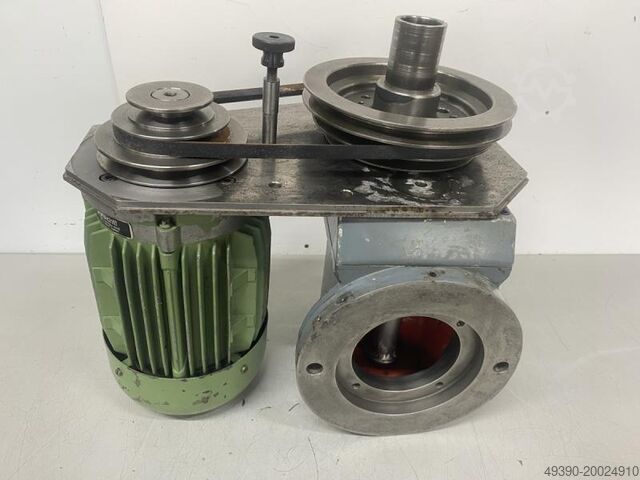 Vertikalfräskopf mit Pinolhub, Fräskopf mit Motorantrieb und MK5, Bohreinheit, Bohrkopf, Fräseinheit THIEL