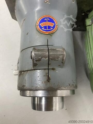 Vertikalfräskopf mit Pinolhub, Fräskopf mit Motorantrieb und MK5, Bohreinheit, Bohrkopf, Fräseinheit THIEL