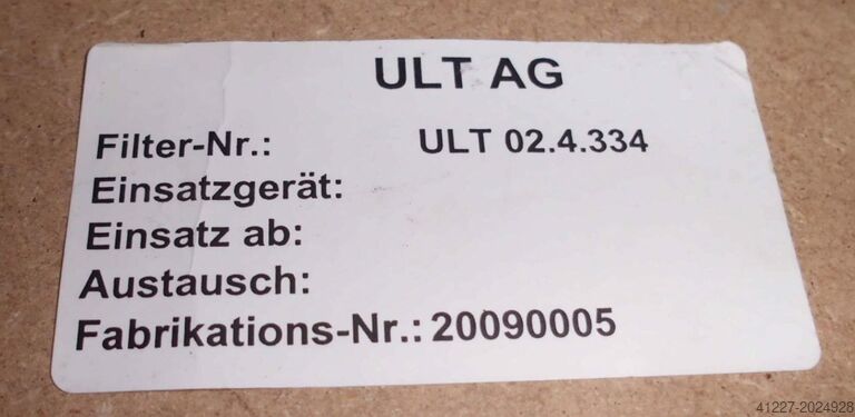 Air filter ULT MS 246 ALR