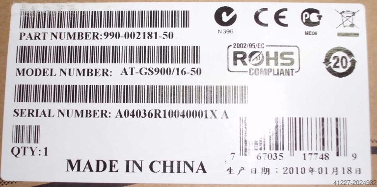 Network Allied Telesis AT-GS900/16