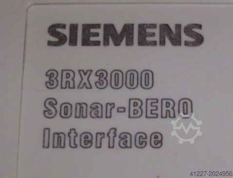 Interface device Siemens Sonar-Bero 3RX3000