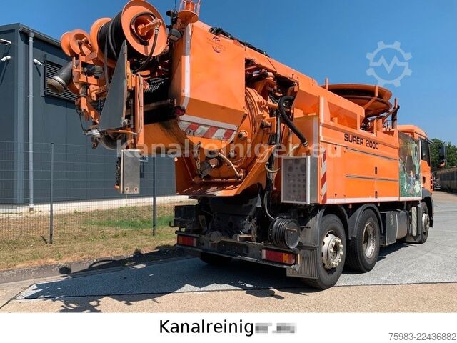 Saugwagen MAN TGA 26.410 6x2 Wiedemann Super 2000, Recycler