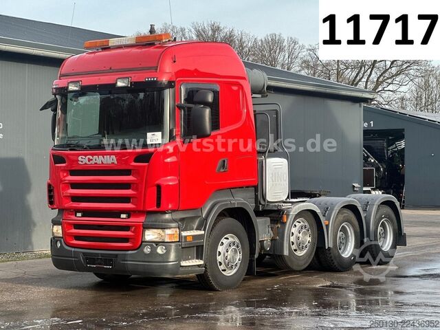 Heavy-duty truck SCANIA R580 8x4/4 Retarder/ Hydraulik/ Lenk&Lift