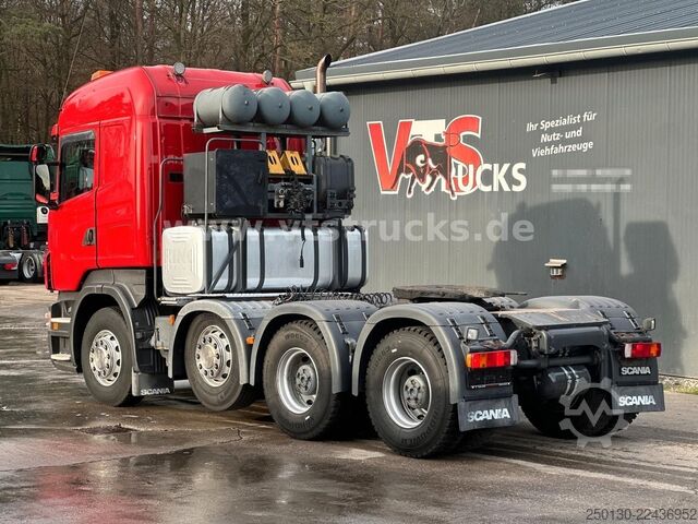 Heavy-duty truck SCANIA R580 8x4/4 Retarder/ Hydraulik/ Lenk&Lift