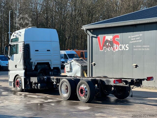 Truck chassis MAN TGX 26.480 6x2 Lenk/Lift Getriebe Defekt!!
