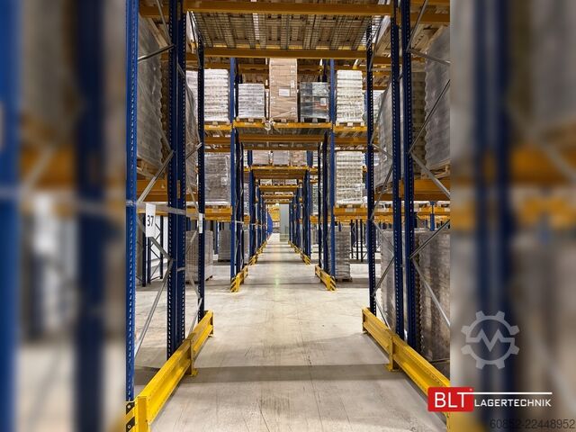 Schwerlastregal Palettenregale 30,80 lfm STOW Palettenregale, H: 1050cm Fachlast: 2250 kg, PNB0472, Regale