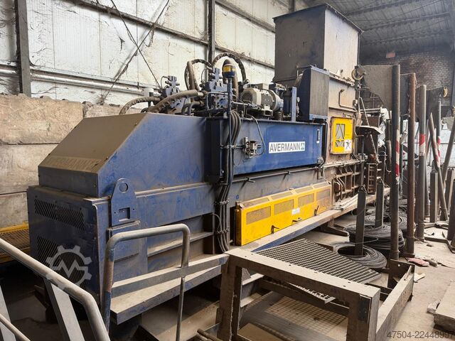 Channel baling press Avermann AVOS 1810 BRK-90/100