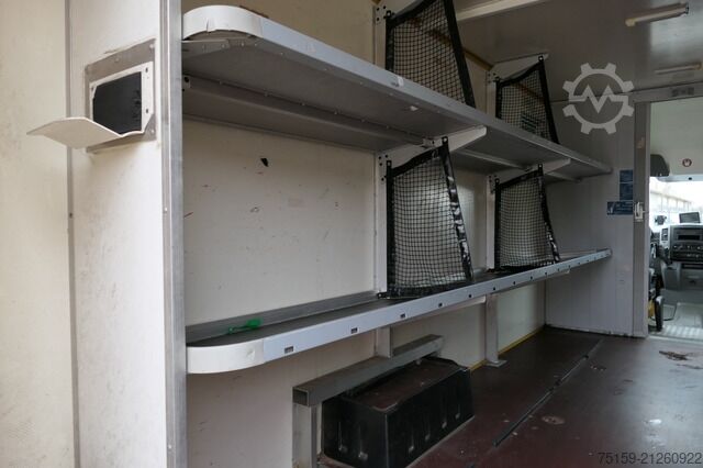 Box van mercedes-benz SPRINTER 310 CDI MAXI EURO-5 KOFFER REGALE KAMERA DURCHGANG