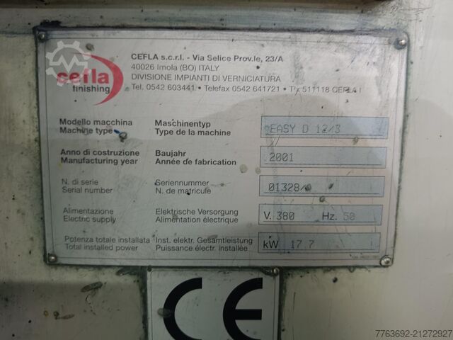 Spritzlackieranlage CEFLA EASY Cefla Easy