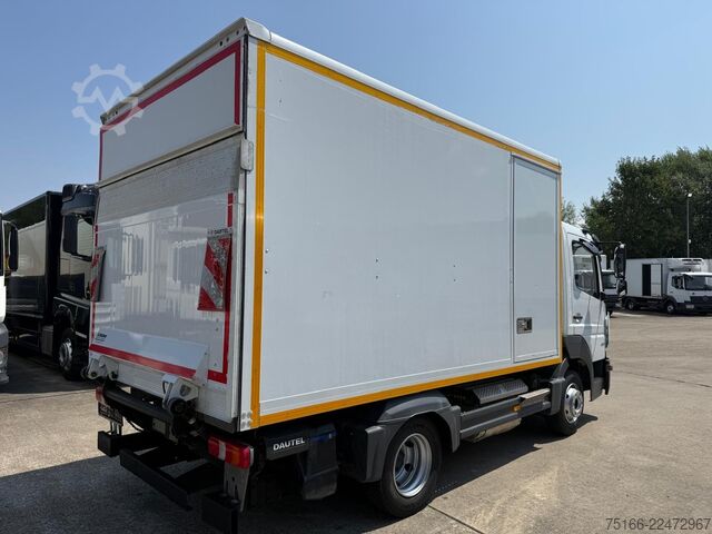 Box van MERCEDES-BENZ ATEGO 821 L Koffer 4,10 m LBW 1 T*SEITENTÜRE