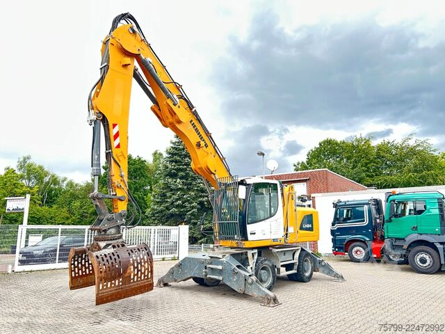 Mobile excavator LIEBHERR LH 24 Litronic mit Abbruch- / Sortiergreifer