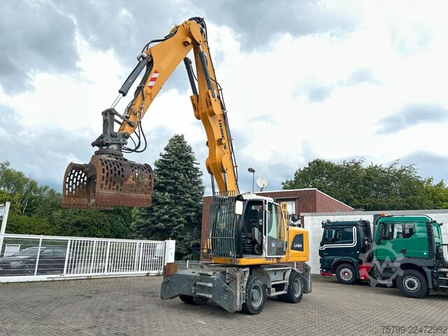 Mobile excavator LIEBHERR LH 24 Litronic mit Abbruch- / Sortiergreifer
