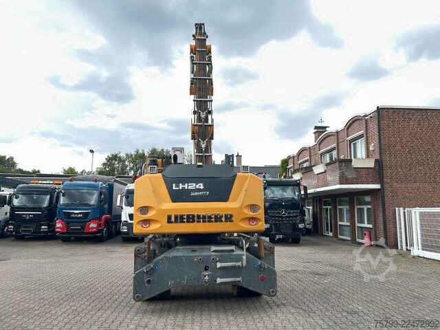 Mobile excavator LIEBHERR LH 24 Litronic mit Abbruch- / Sortiergreifer