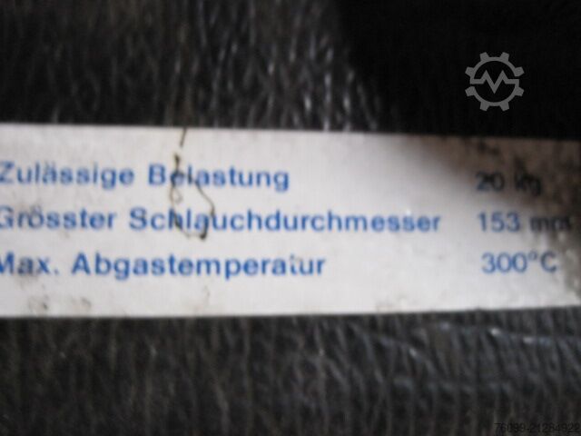 Nederman truck / car exhaust extraction system  