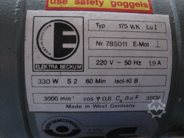 Elektra-Beckum Doppelschleifbock Elektra-Beckum Doppelschleifbock Doppelschleifbock mit Untergestell