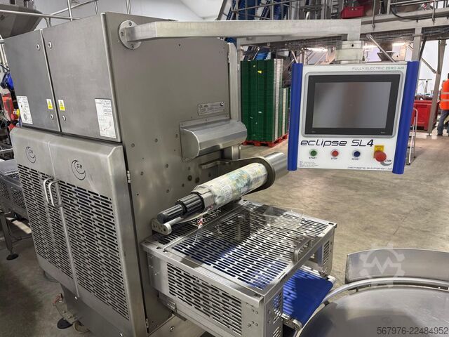 Inline Heat-Sealing Machine PA Eclipse SL4 Inline Heat-Sealing Machine with C1 Automated Conveyor