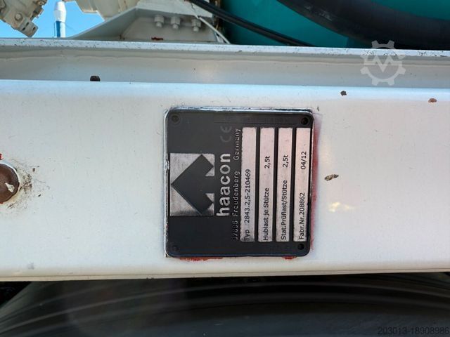 Auflieger  HTM 1004 3 Achse Betonmischer Auflieger