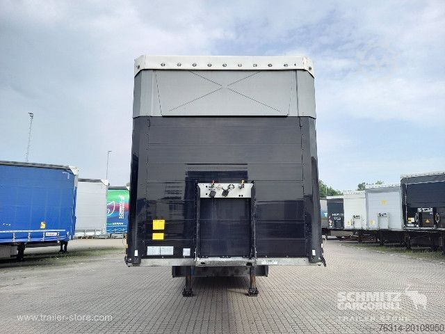 Open semitrailer with tarp Schmitz Cargobull Curtainsider Standard Getränke