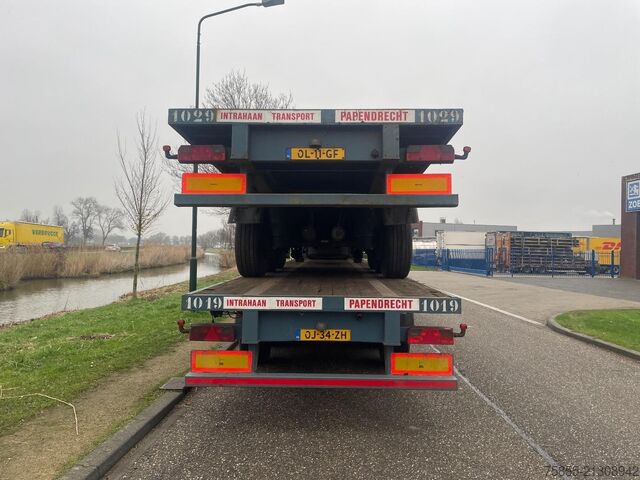 Plattformanhänger Haan OPL 45 Heavy Duty (45Ton) / Rungen-Potholes /BP...