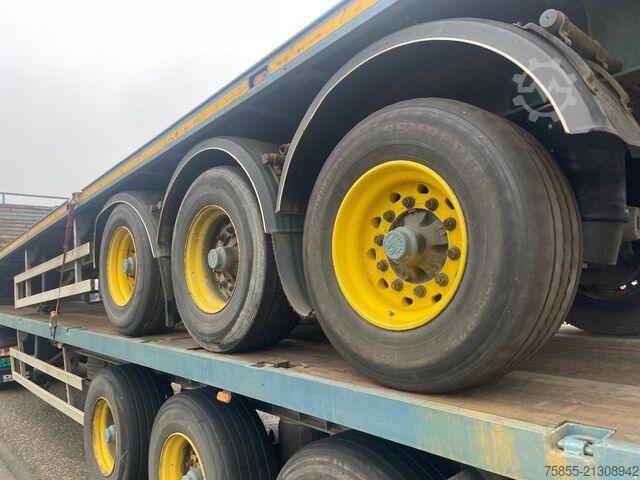 Plattformanhänger Haan OPL 45 Heavy Duty (45Ton) / Rungen-Potholes /BP...