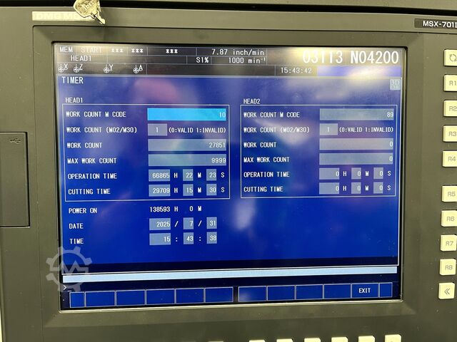 CNC-Dreh- und Fräszentrum Mori Seiki NT3200 DCG / 1000 S